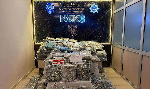 Kapıkule'de 2 TIR’da toplam 171 kilo uyuşturucu ele geçirildi; 2 tutuklama