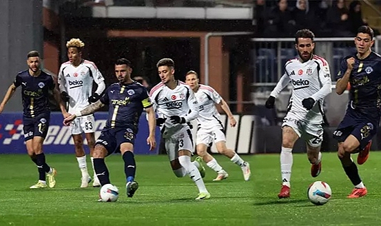 Kasımpaşa - Beşiktaş: 1-1