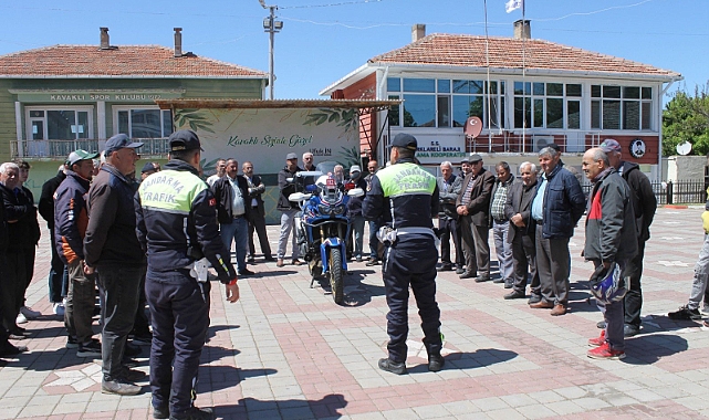 Kavaklı'da Motorsiklet Kullanıcılarına Eğitim Verildi