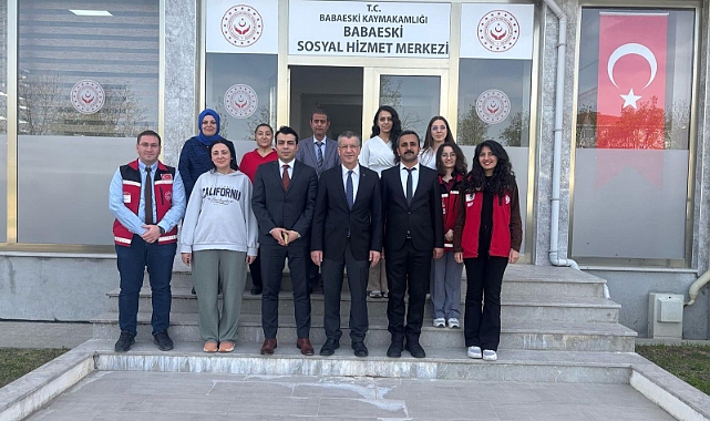 Kaymakam Tamer Orhan’dan Sosyal Hizmet Merkezi’ne Ziyaret