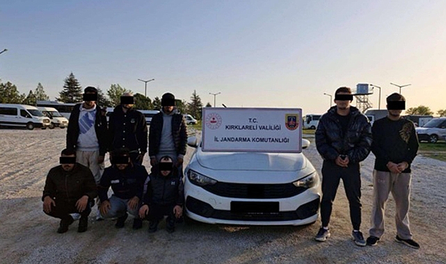 Kırklareli'de 75 kaçak göçmen yakalandı