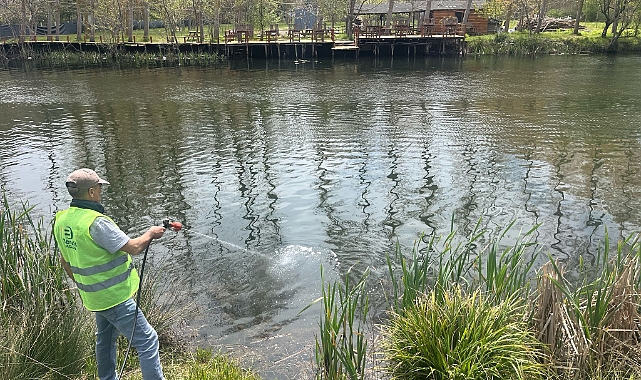 Kıyıköy’de Larva İle Mücadele Devam Ediyor