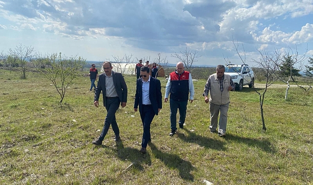 Kofçaz’da Zirai Don Zararına Yerinde İnceleme
