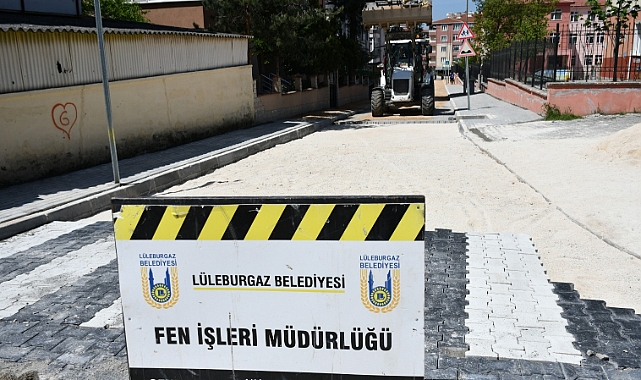 Lüleburgaz Belediyesi’nden Yol Yenileme Atağı