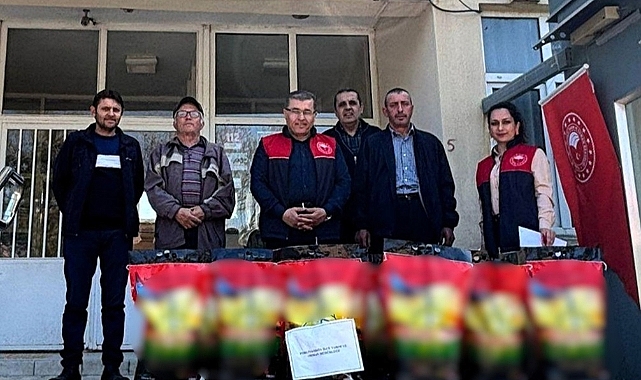 Pehlivanköy’de Sorgum Sudan Otu Üretimi İçin Tohum Dağıtımı Yapıldı