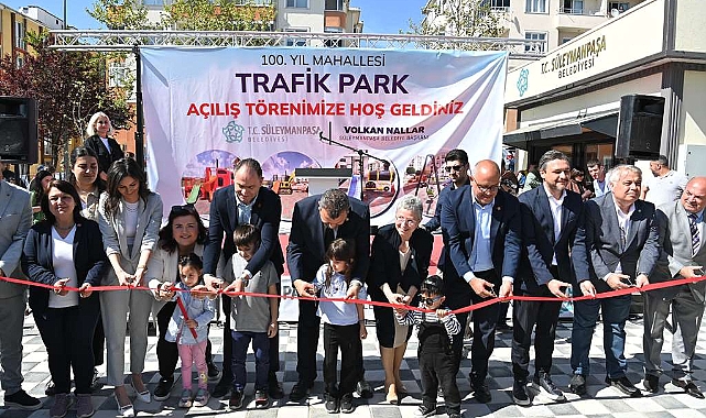 Süleymanpaşa Belediyesi’nin Trafik Bilinci Oluşturma Projesi Trafik Park Hizmete Başladı