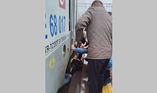 Tekirdağ’da tren ile peron arasına sıkışan kadın yaralandı