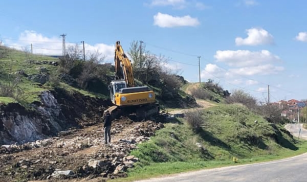 Üsküp’te Trafiği Rahatlatacak Yol Düzenlemesi Başladı