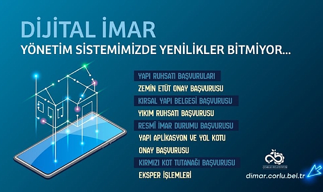Dijital İmar ile Zemin Etüt Onayı ve Yapı Ruhsatı Başvurularında Yeni Dönem Başladı