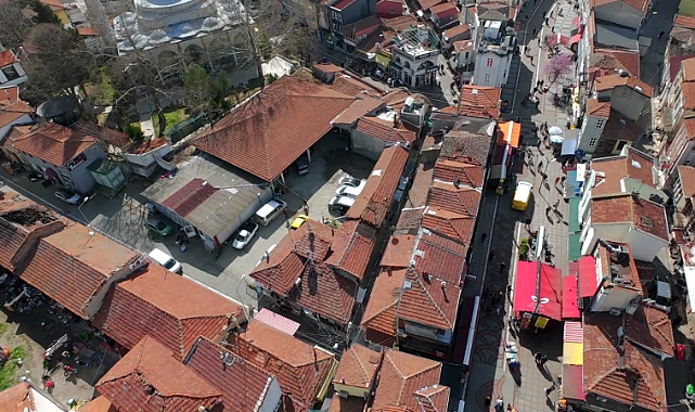 Edirne'nin en dar tarihi çarşısında, restorasyon çalışması başlıyor
