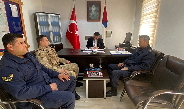 Kaymakam Neyfel Ören'den Jandarma Komando Bölüğüne Ziyaret