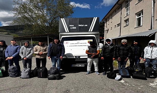 Kırklareli'de 188 kaçak göçmen yakalandı