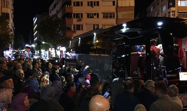 Kırklareli'nden Hac Yolculuğu Başladı