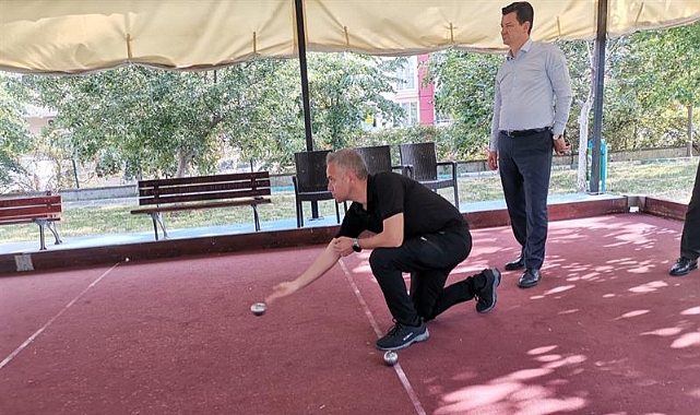 Lüleburgaz’da Kurumlararası Bocce Turnuvası Başladı
