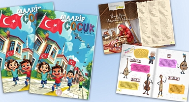MEB'DEN ÇOCUKLARA ÖZEL YENİ DERGİ "MAARİF ÇOCUK" YAYINDA