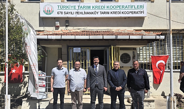 Pehlivanköy’de Tarım Bayilerine Denetim ve Bilgilendirme Ziyareti