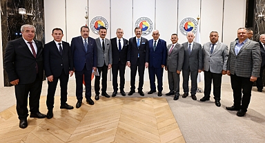 Ünsal Vural, TOBB Başkanı Hisarcıklıoğlu ile Bir Araya Geldi