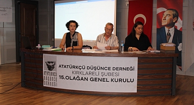 ADD Kırklareli Şubesi'nden Güçlü Mesaj: "Atatürk İlkeleri Geleceğimizdir"