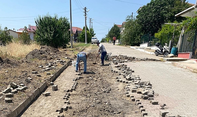 Alpullu'da Bozulan Yollarda Onarım Başladı
