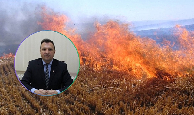 Anız Yakmak Toprağa ve Doğaya Zarar Veriyor