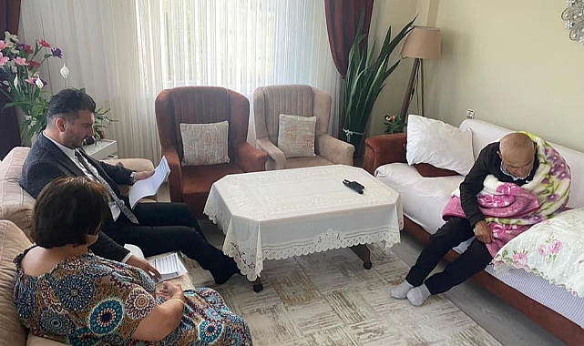 Başkan Fırat Yayla’dan Arun Bozan’a Geçmiş Olsun Ziyareti