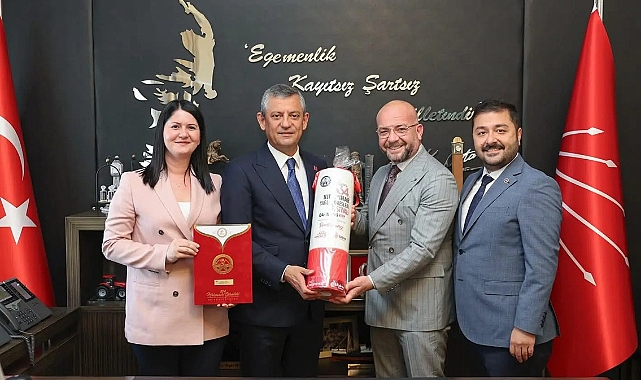 BAŞKAN GENCAN AKIN’DAN GENEL BAŞKAN ÖZGÜR ÖZEL’E KIRKPINAR DAVETİ