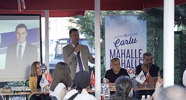 Başkan Sarıkurt: "Adım Adım Çorlu, Mahalle Mahalle Gelecek Projemiz Başladı"