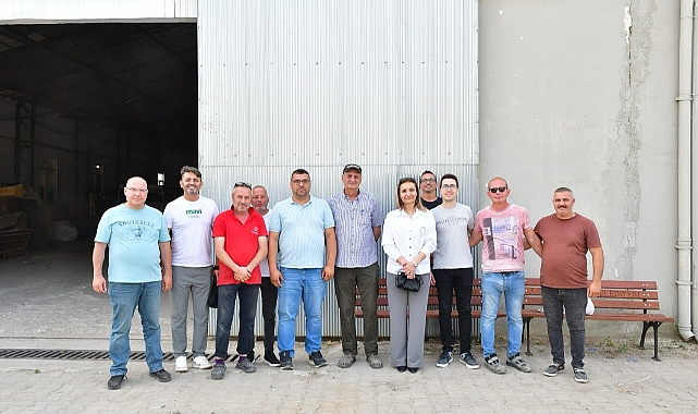Başkan Vekili Dizman'dan Fen İşleri Şantiyesine Ziyaret