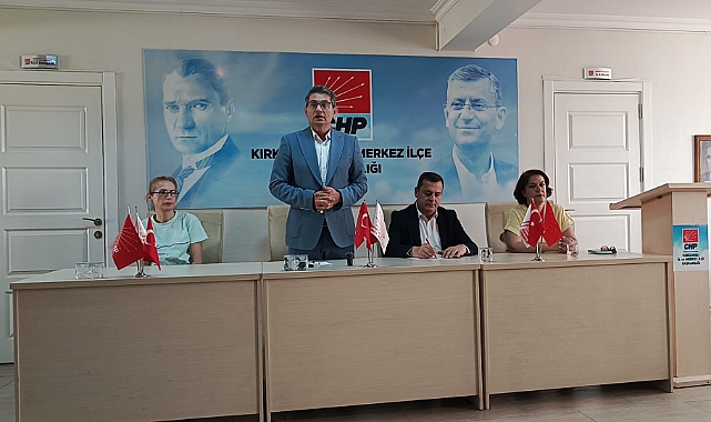 CHP Kırklareli Geleneksel Çarşamba Halk Toplantısını Gerçekleştirdi