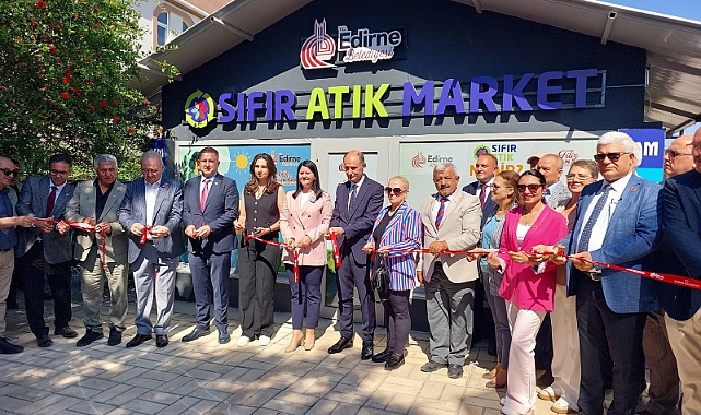Edirne’de Sıfır Atık Market Açıldı: Türkiye’ye Örnek Olacak Bir Model