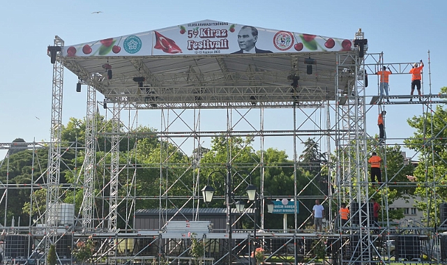 Kiraz Festivali İçin Tüm Hazırlıklar Tamamlandı