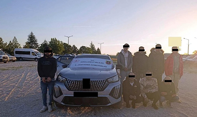 Kırklareli'de 146 kaçak göçmen yakalandı