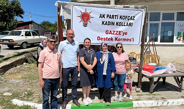 Kofçaz'da Gazze İçin Anlamlı Kermes: Başkan Şenol'dan Destek Mesajı