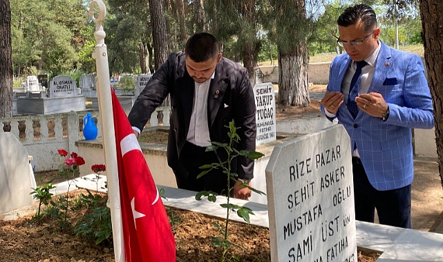 Kurban Bayramı'nda Şehitler Unutulmadı