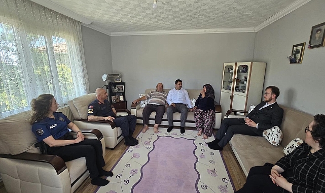 Pehlivanköy Kaymakamı Yunus Emre Yıldız’dan Kurban Bayramı Ziyaretleri