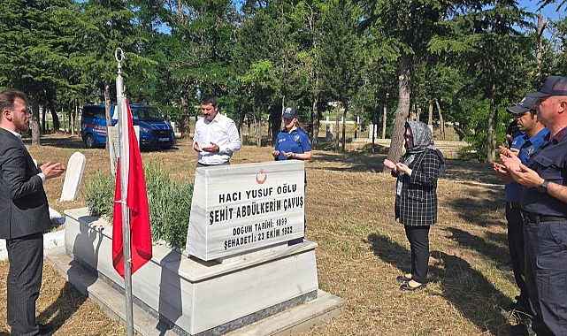 Şehitler Bayramda Unutulmadı