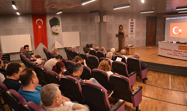 TMMOB Kırklareli Yerel Kurultayı’nda Mesleki Sorunlar Masaya Yatırıldı