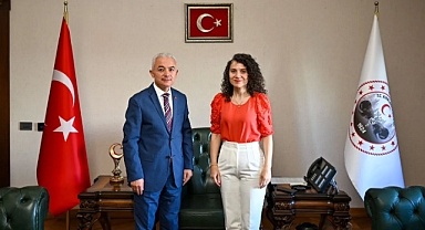 Vali Yardımcısı Elif Canan Tuncer'den Veda Ziyareti