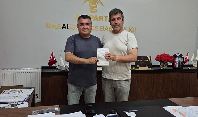 AK Parti Babaeski'de Üye Katılımları Devam Ediyor