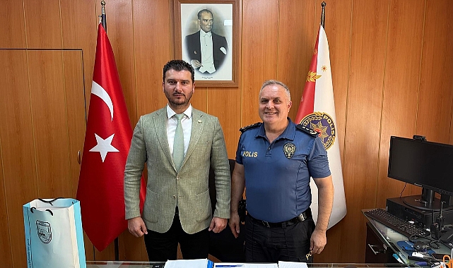 Babaeski'nin Yeni Emniyet Müdürüne Ziyaret
