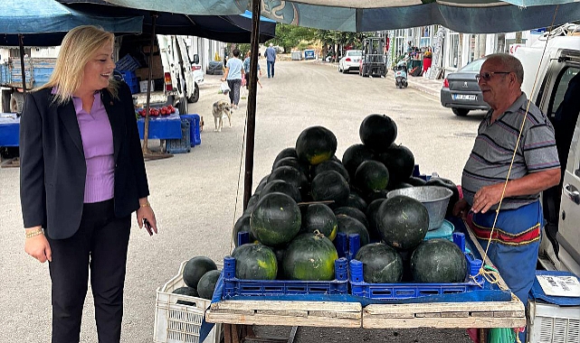 Başkan Çevikbaş'tan Pazar Esnafına Ziyaret