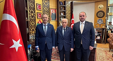 Başkan Derya Bulut'tan MHP Lideri Bahçeli'ye Ziyaret