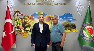Başkan Derya Bulut'tan Ziraat Odası'na Ziyaret