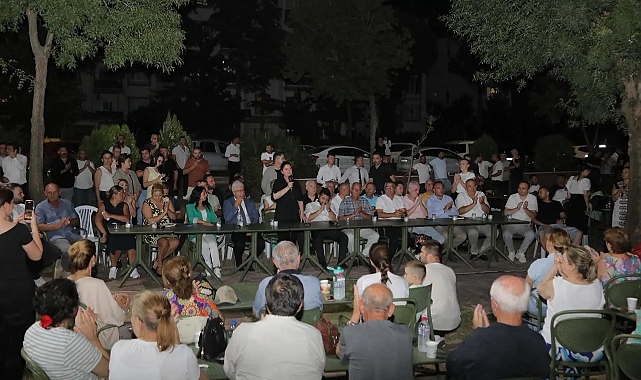 BAŞKAN GENCAN AKIN HALK KAFEDE VATANDAŞLARLA BULUŞTU: “SORUNU GİZLEMEDEN, ÇÖZÜME ODAKLANIYORUZ”