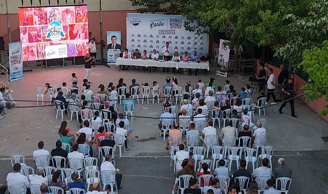 Başkan Sarıkurt, "Adım Adım Çorlu" Programıyla Reşadiye Mahallesi'ndeydi