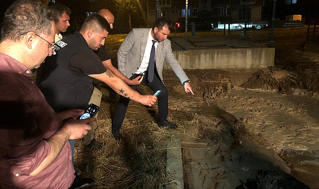 Başkan Yayla'dan Kritik Hamle! Geceyi Sahada Geçirdi!