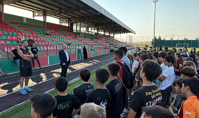 Büyükkarıştıran'da Yaz Spor Okulları Başladı