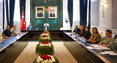 İl Encümeni Toplantısı Vali Uğur Turan Başkanlığında Yapıldı