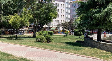Kırklareli'nde Sıcak Hava Nedeniyle Parklara Akın