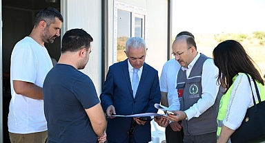Kırklareli Valisi Uğur Turan, Huzurevi İnşaatını Yerinde İnceledi